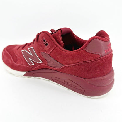 New Balance 580 Elite Classics Red Suede Cream Mens Sneakers MRT580BR