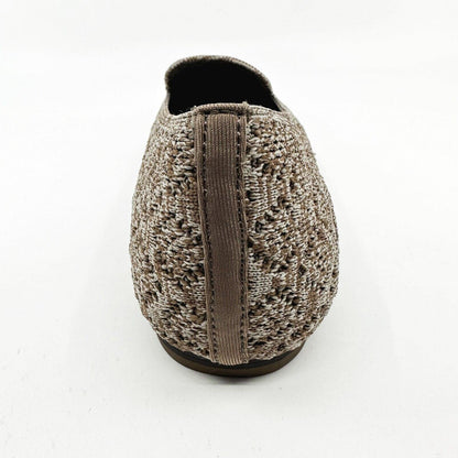 Skechers Cleo Snip Like Sugar Mocha Womens Size 6.5 Casual Flats