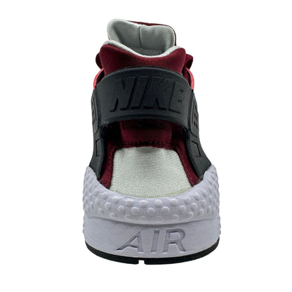 Nike Air Huarache Team Red Black Platinum Mens Size 9 Athletic Sneaker