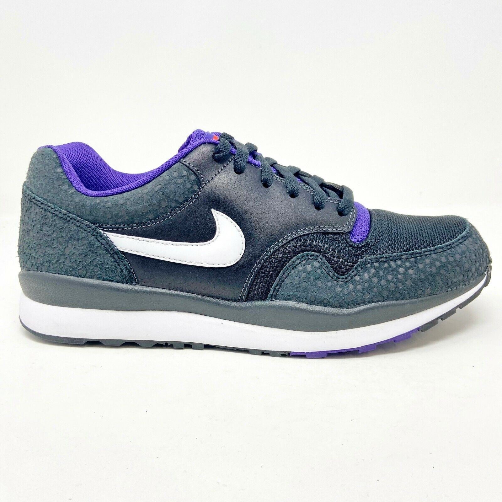 Nike Air Safari LE Anthracite Black Purple Mens Sneakers 371740 015