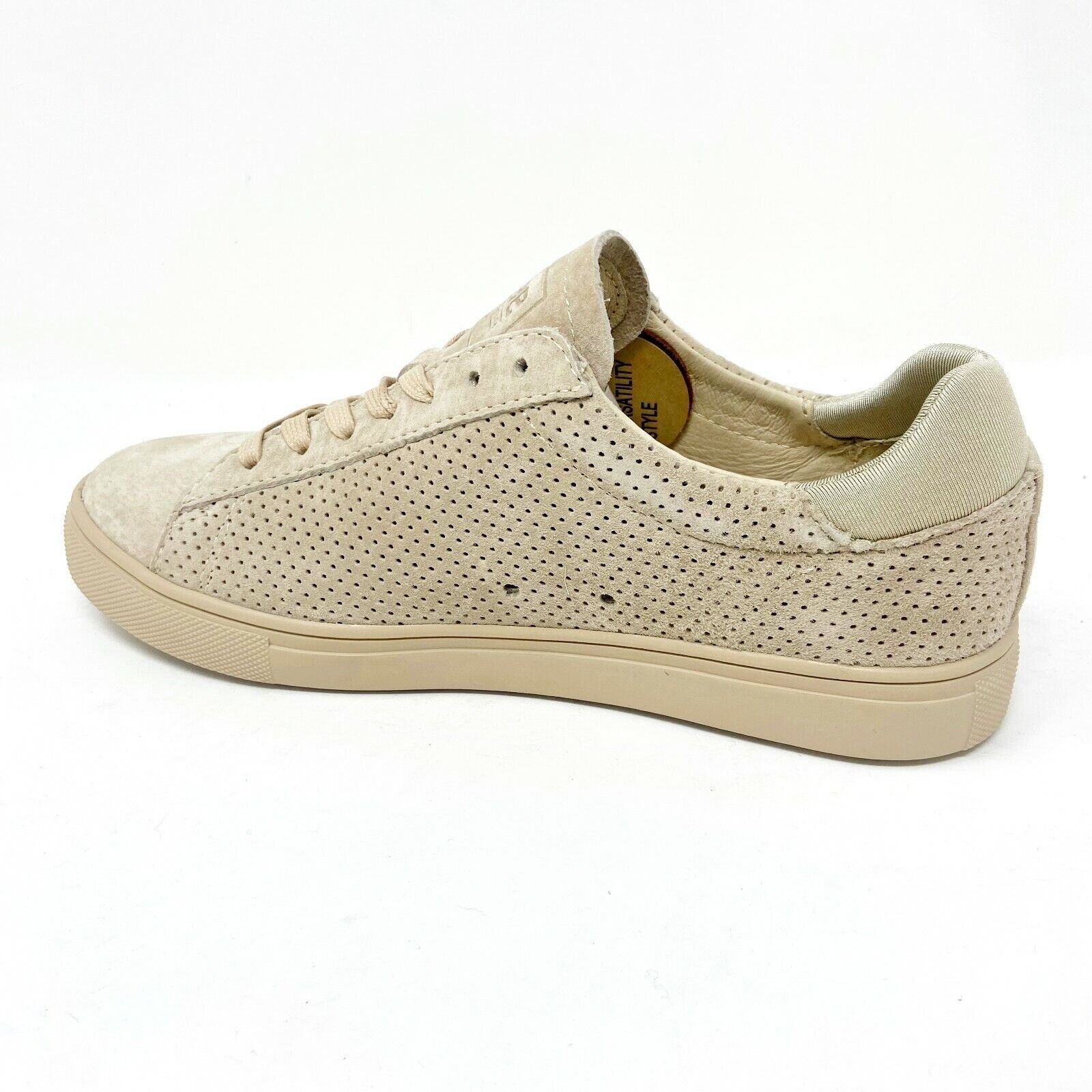 Clae Bradley Light Tan Suede Mens Premium Sneakers