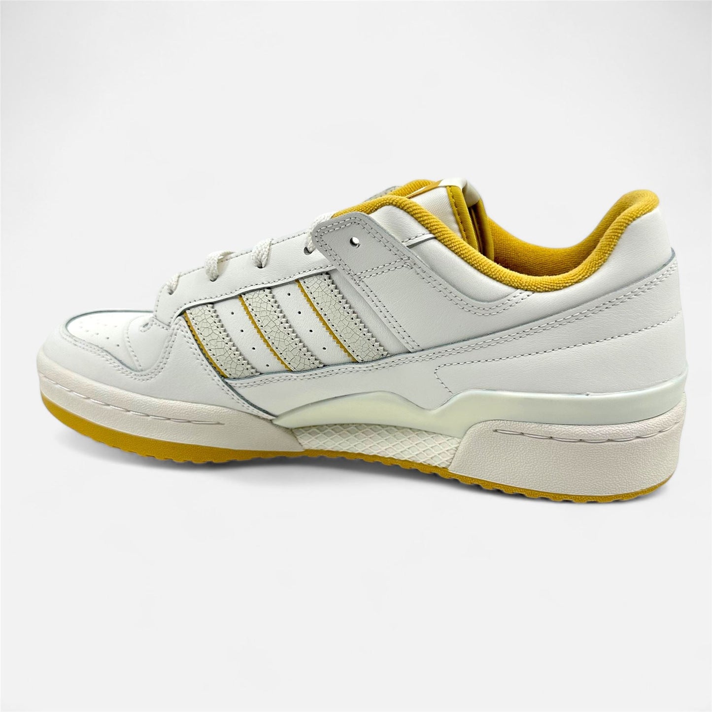 Adidas Forum Low CL Cloud White Oat Mens Size 13 Athletic Sneaker