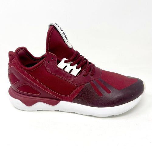 Adidas Originals Tubular Runner Burgundy White Mens Trainers Sneakers B41274