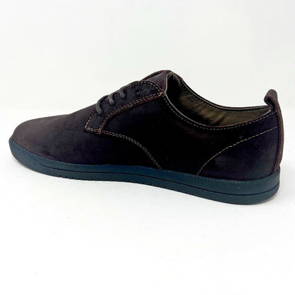 Clae Ellington Umber Waxed Suede Mens Premium Casual Sneakers