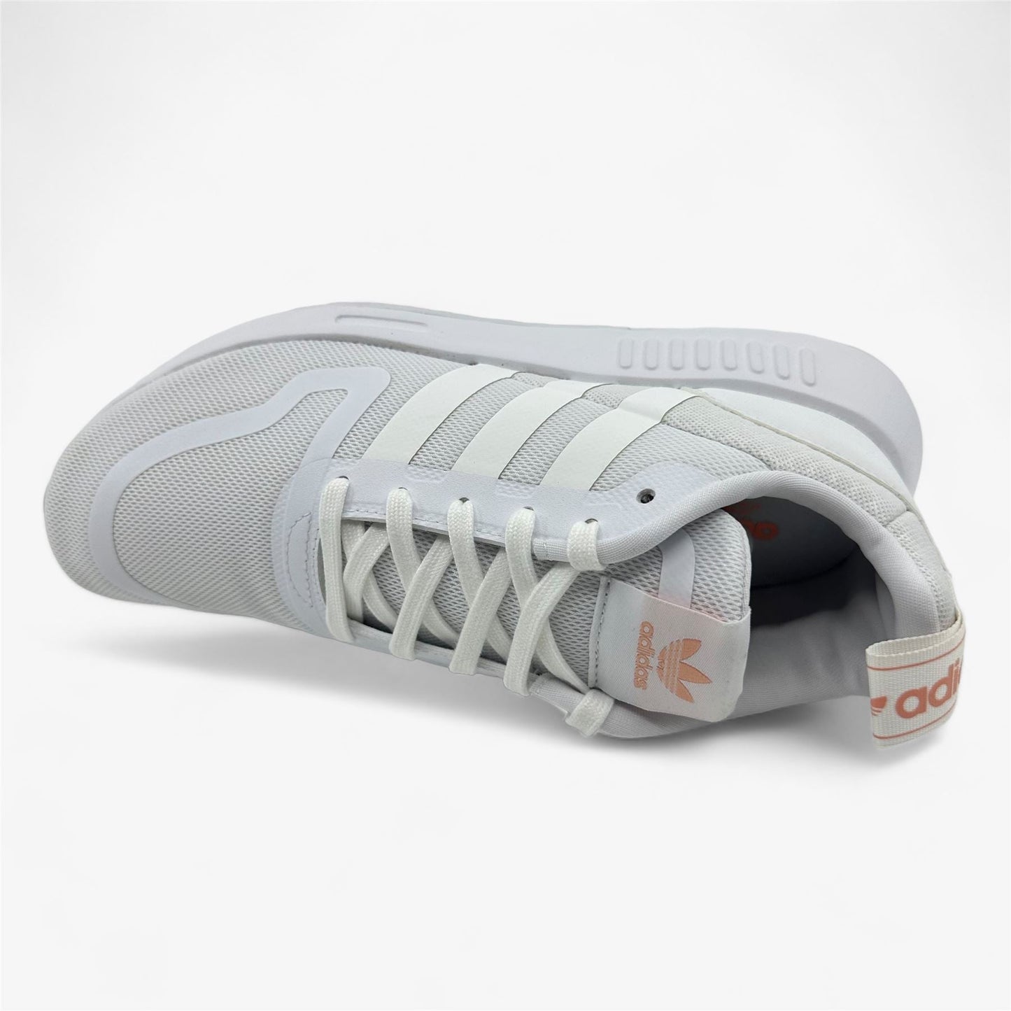 Adidas Multix Triple White Womens Athletic Sneaker