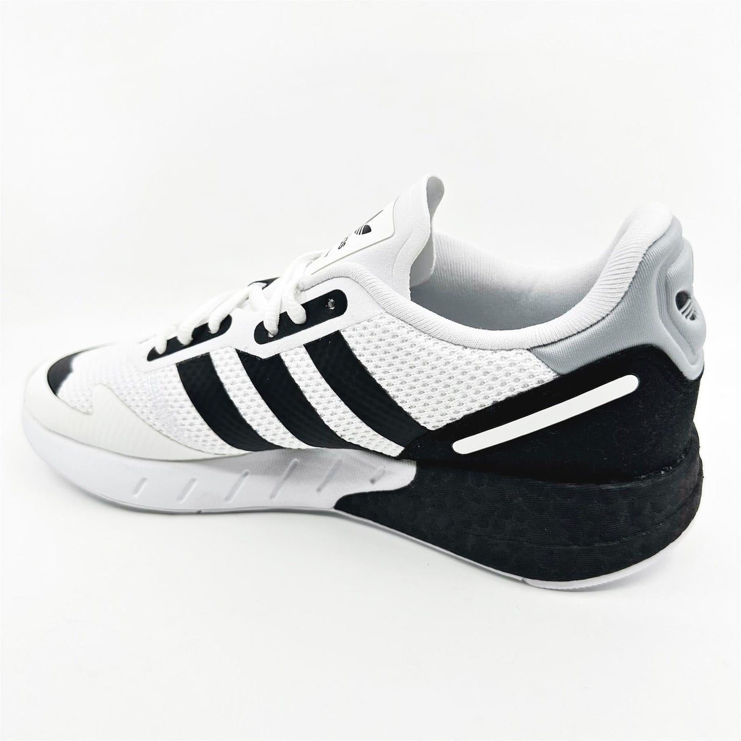 adidas ZX 1K Boost Cloud White Black Men Athletic Sneaker FX6510