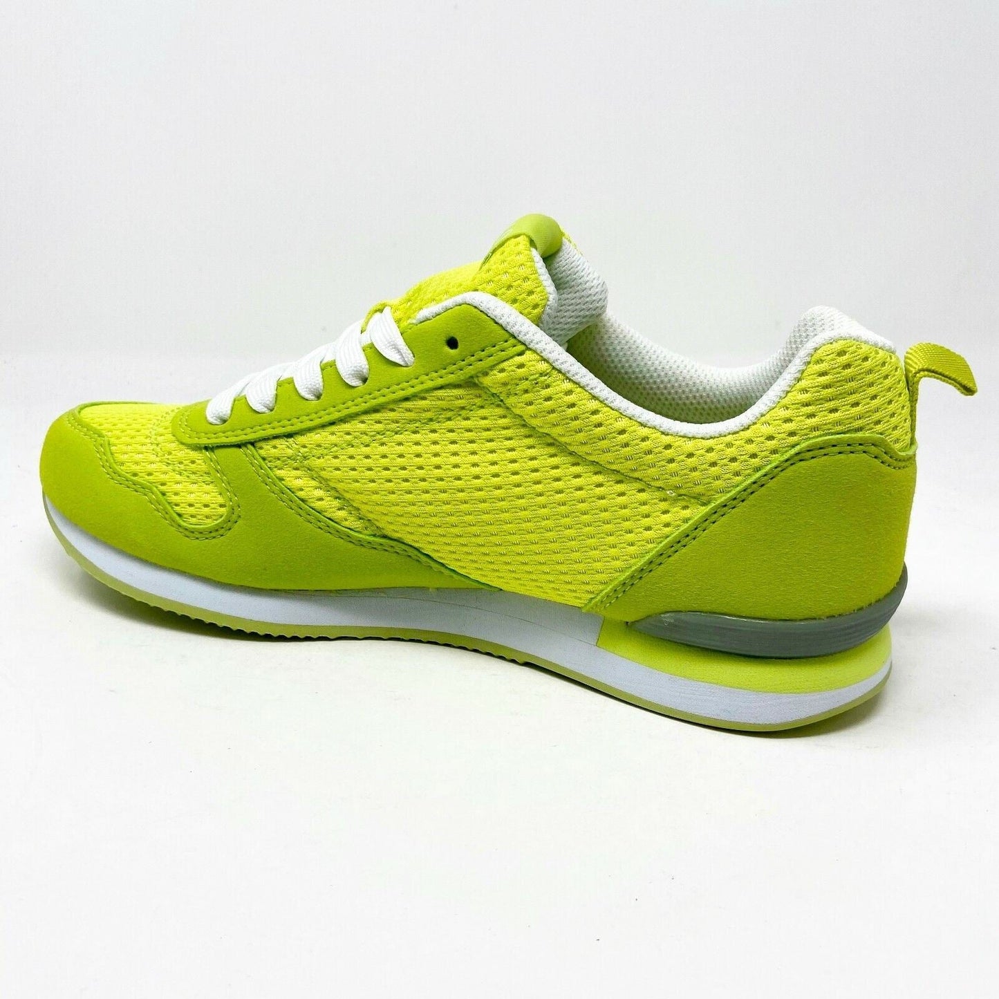Polo Ralph Lauren Citron Dash Florescent Yellow Kids Casual Sneakers 990102J