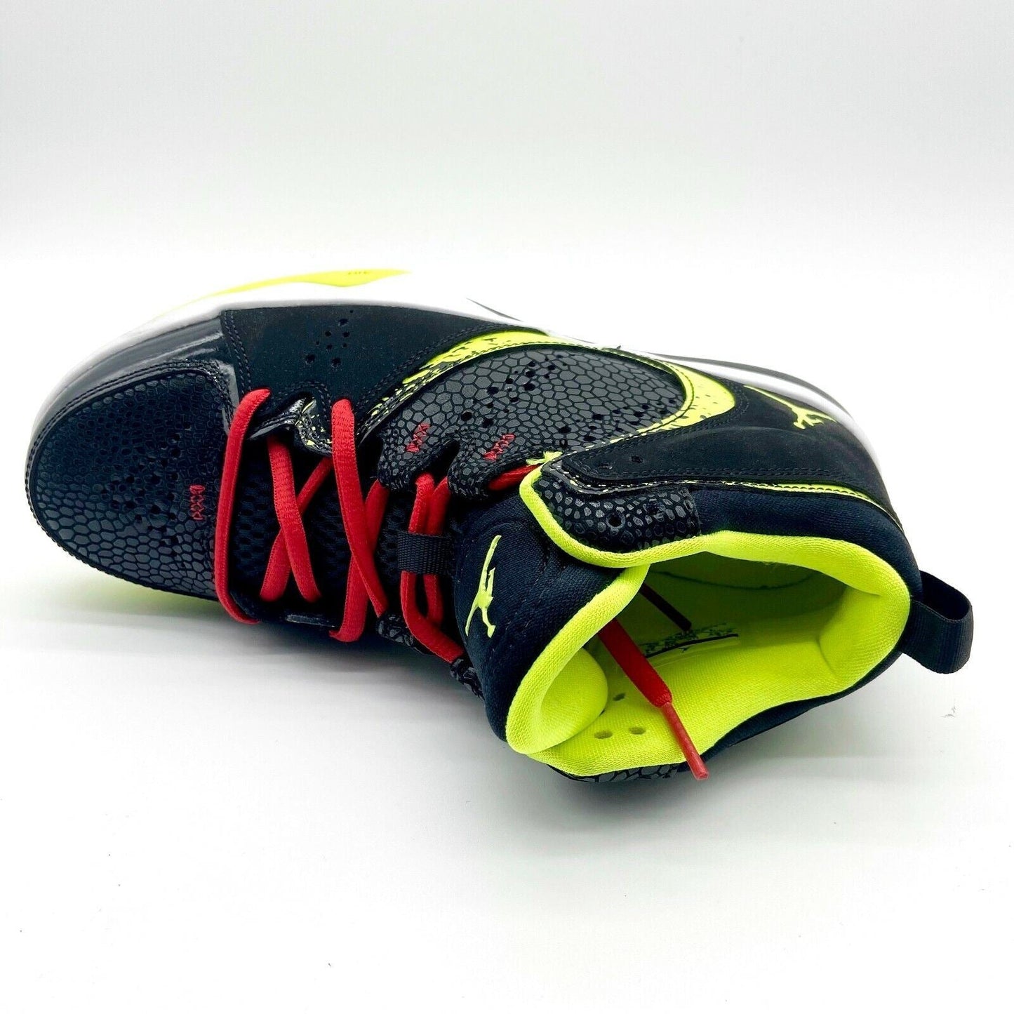 Jordan Phase 23 2 (GS) Black Volt Fire Red Kids Sneakers 602672 042