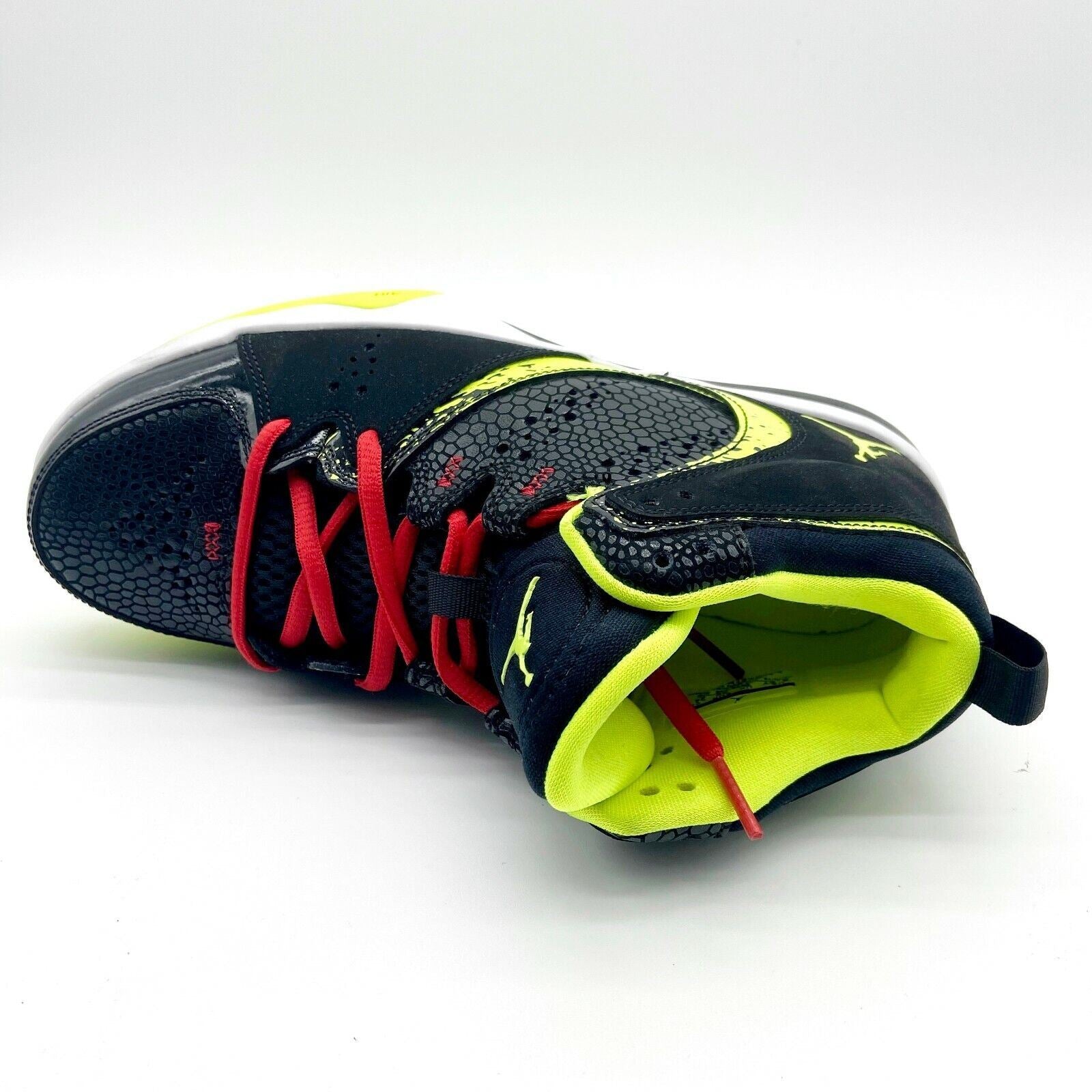 Jordan Phase 23 2 (GS) Black Volt Fire Red Kids Sneakers 602672 042