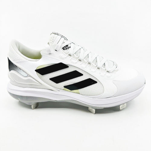 Adidas Purehustle 2 Elite White Black Womens Metal Softball Cleats