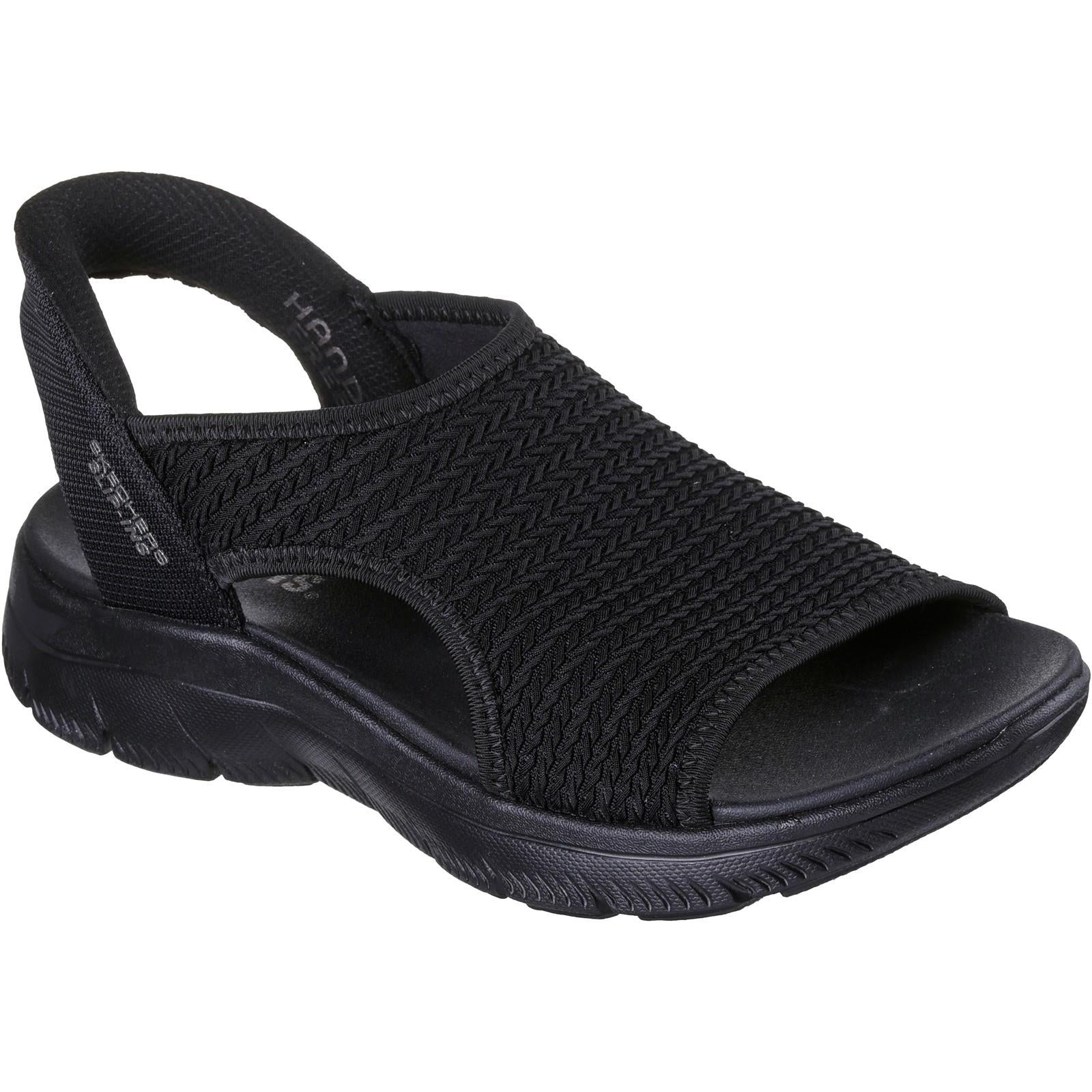 Women's Wide Fit Skechers 119519 Slip-ins Summits Sweetly Evolved Sandals