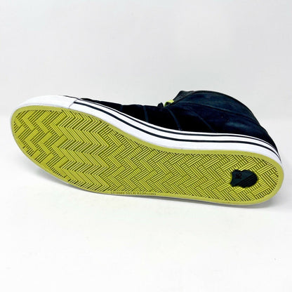 K Swiss HWD Mid VNZ Black Optic Yellow Silver Mens Size 13 Sneakers 02683094