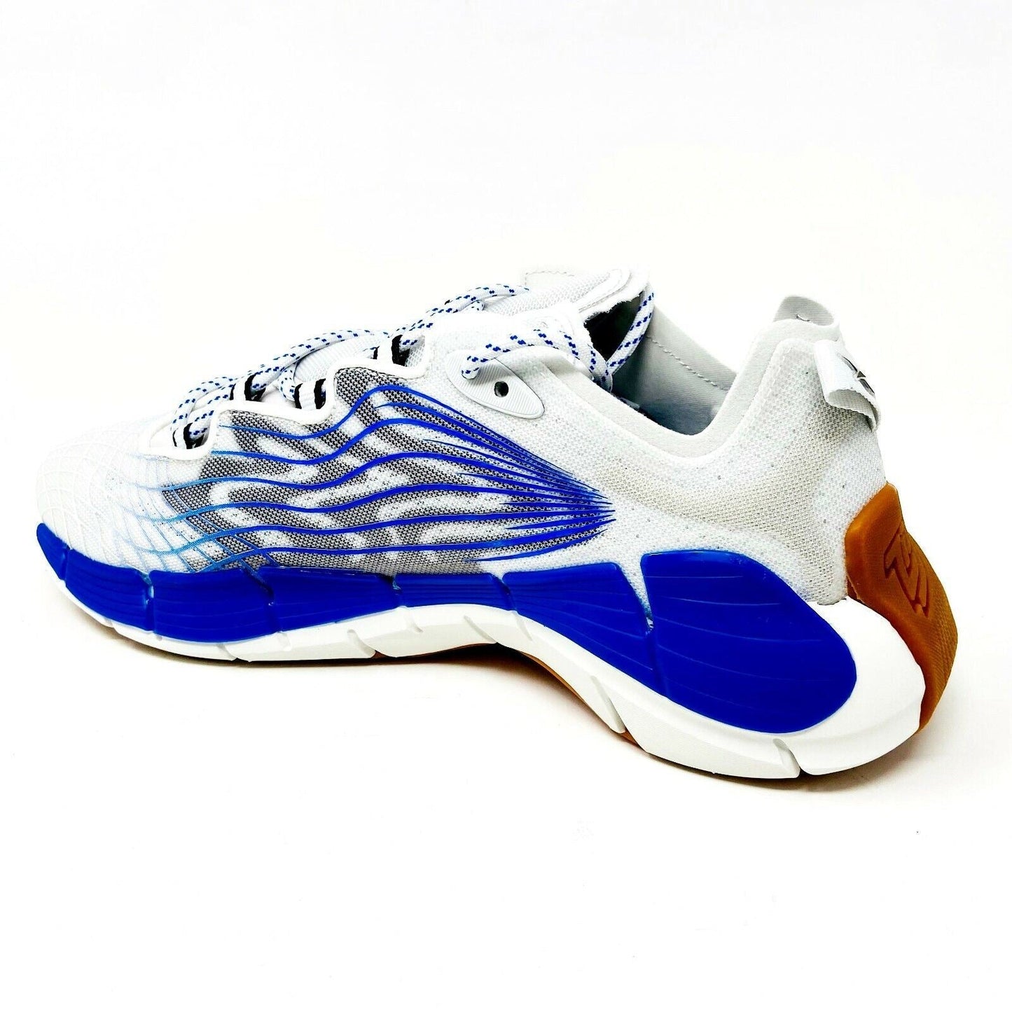 Reebok Zig Kinetica II Morning Fog White Blue Womens Running Shoes FX3019