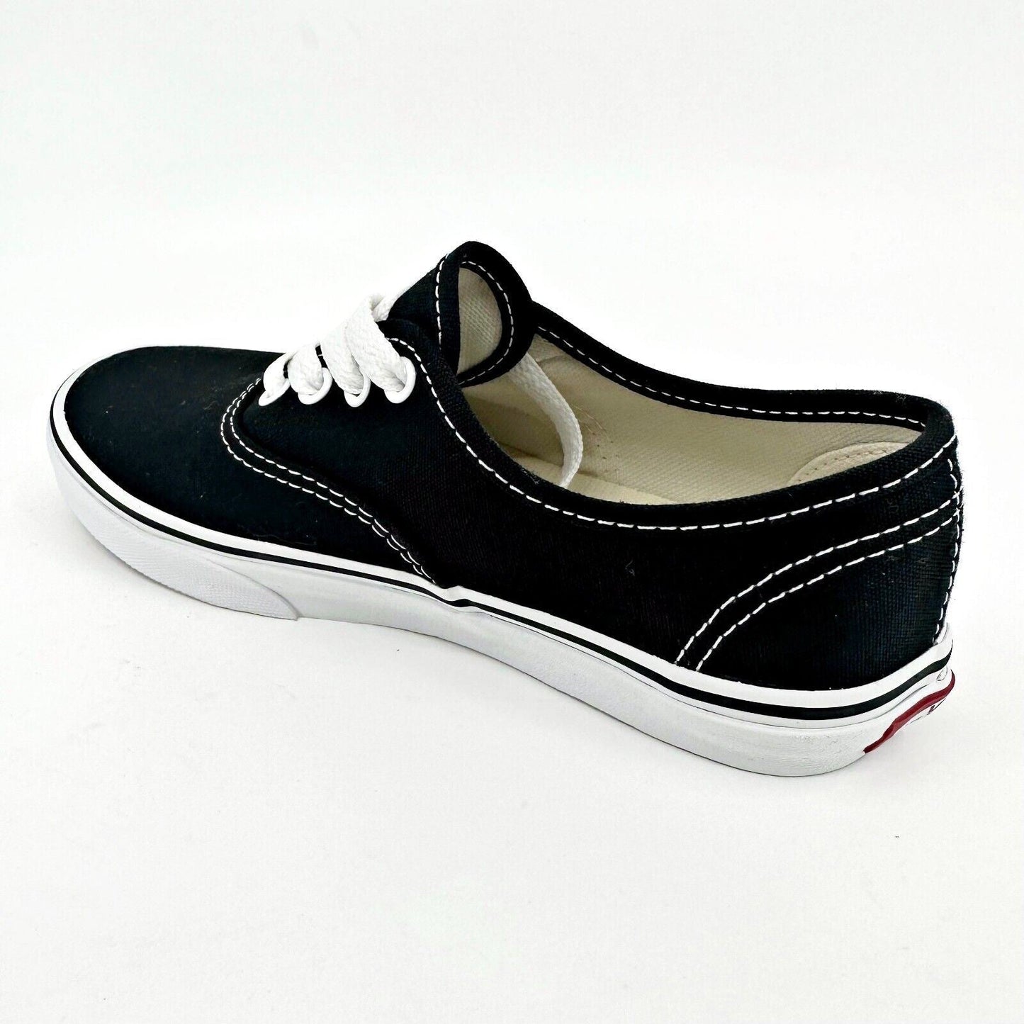 Vans Authentic Classic Black White Kids Casual Sneakers