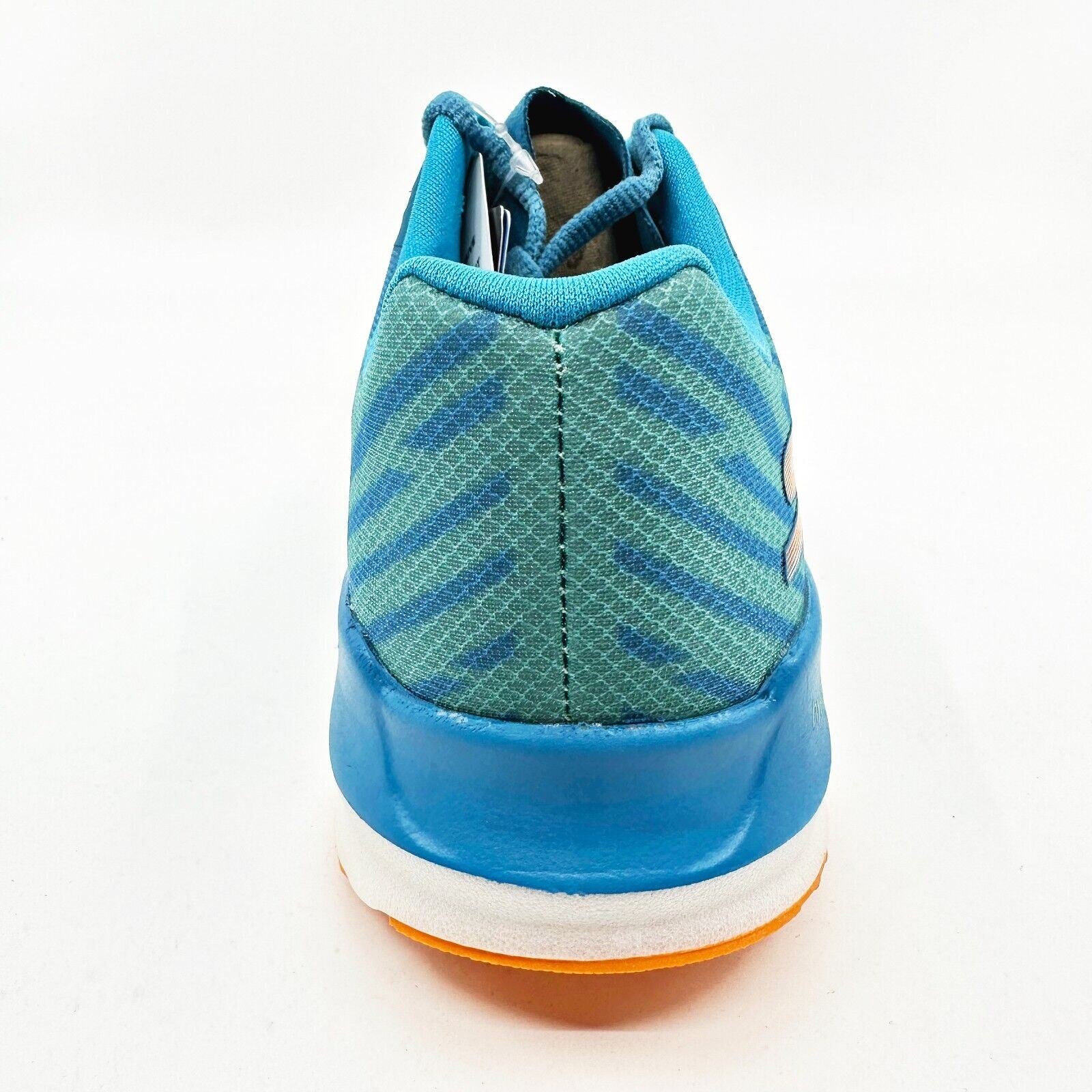 Skechers Go Run Razor Excess Blue Orange Womens Athletic Running Shoes
