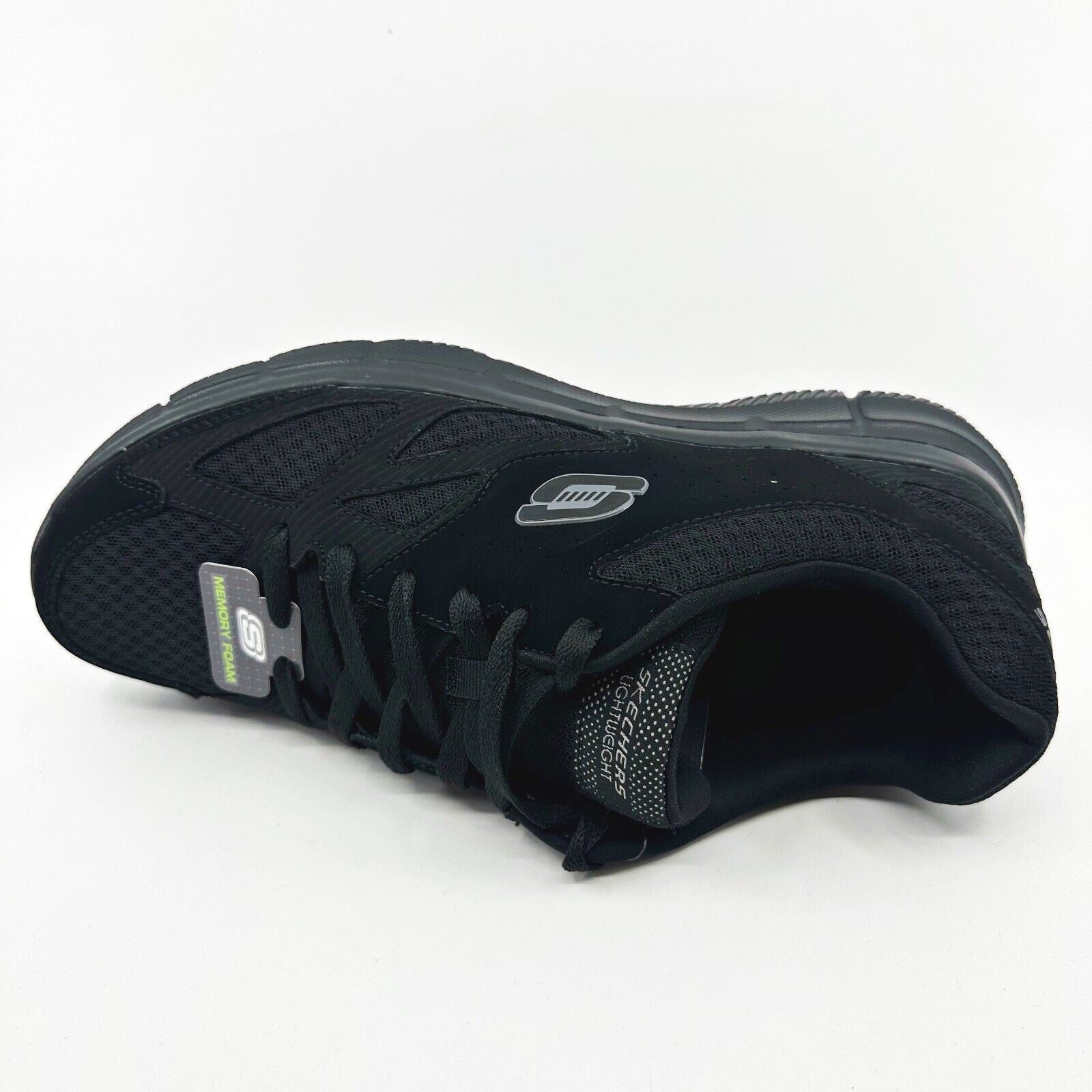 Skechers Verse Black Mens Size 11.5 Athletic Sneakers