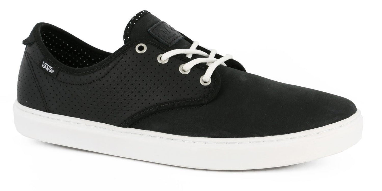VANS Ludlow (Dots) Black Leather Sneakers MEN'S 6.5 WOMEN'S 8