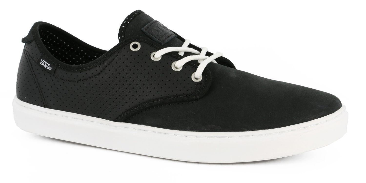 VANS Ludlow (Dots) Black Leather Sneakers MEN'S 6.5 WOMEN'S 8