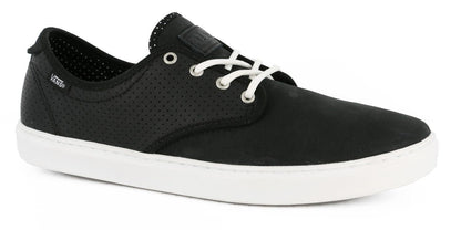 VANS Ludlow (Dots) Black Leather Sneakers MEN'S 6.5 WOMEN'S 8