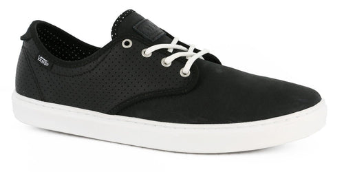 VANS Ludlow (Dots) Black Leather Sneakers MEN'S 6.5 WOMEN'S 8