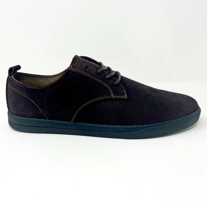Clae Ellington Umber Waxed Suede Mens Premium Casual Sneakers