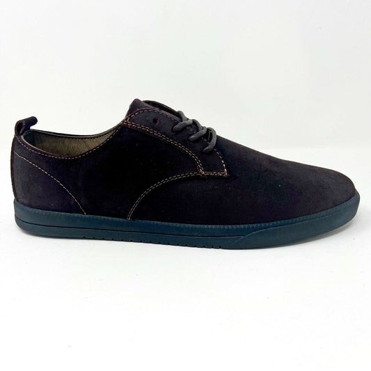 Clae Ellington Umber Waxed Suede Mens Premium Casual Sneakers