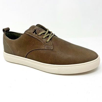 Clae Ellington SP Otter Milled Leather Mens Casual Sneakers