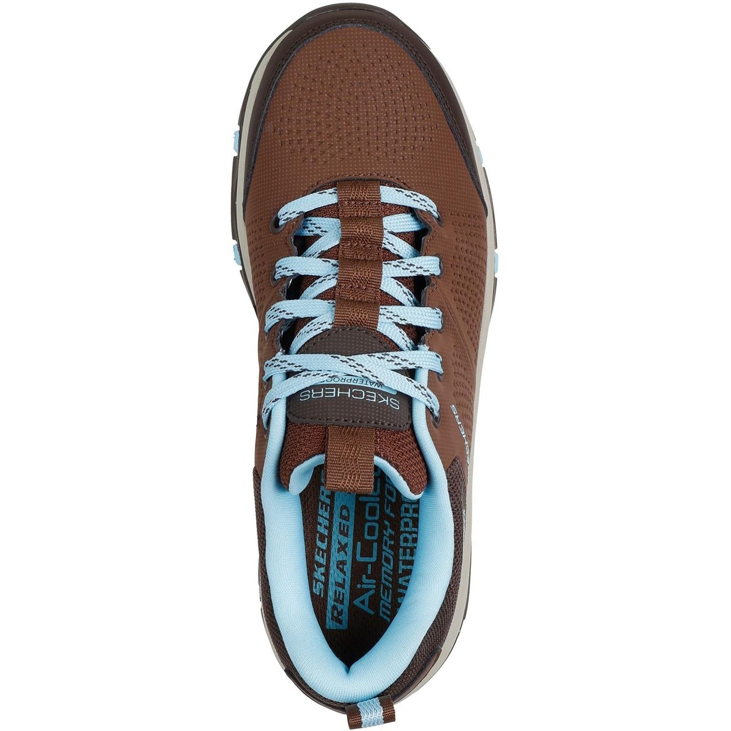 Women's Relaxed Fit Skechers 180119 Waterproof Trego Trail Destiny Trainers