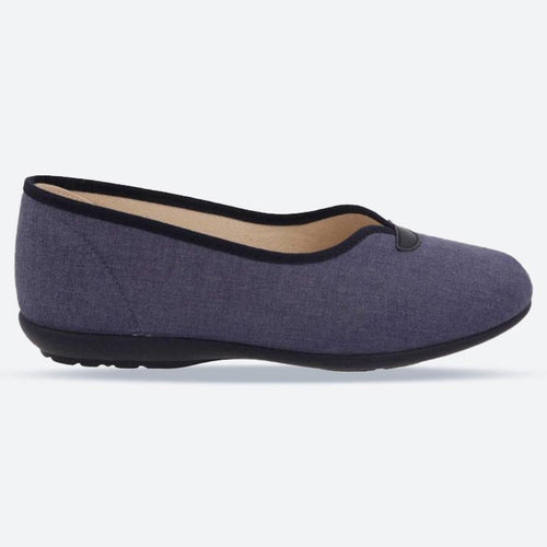 Women's Wide Fit DB Isobelle Canvas Shoes