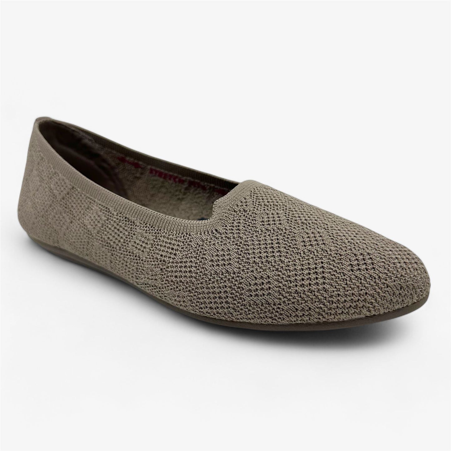 Skechers Cleo 2.0 Join Me Taupe Womens Flat Slip-On