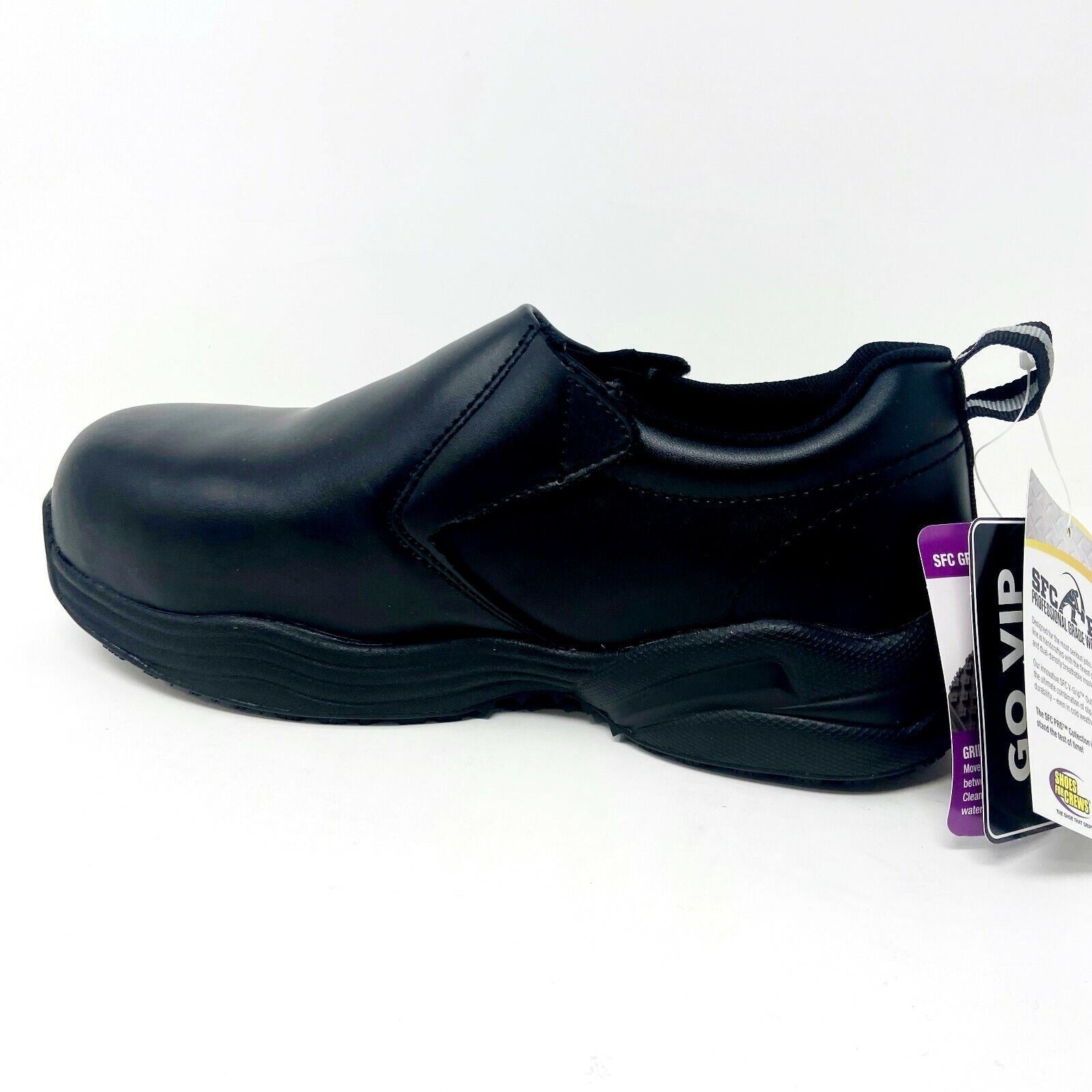 Shoes For Crews Endeavor II Black Mens Size 14 Slip Resistant Comp Toe Shoes
