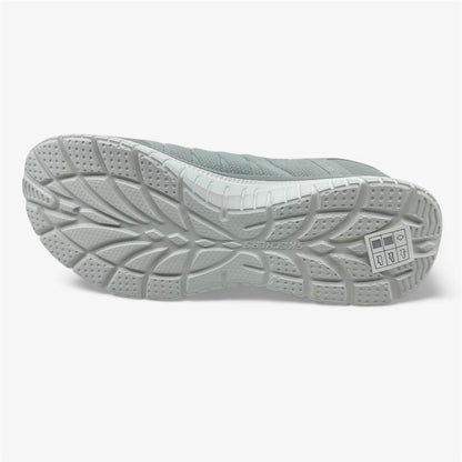 Skechers Virtue Glow Gray Womens Athletic Sneaker