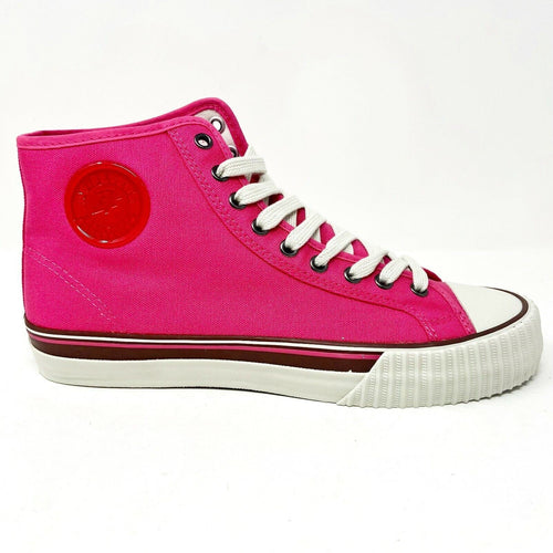 PF Flyer Center Hi Raspberry Pink White Mens Retro Shoe Sneakers PM11OH2I