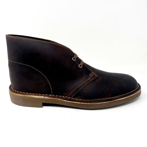 Clarks Originals Bushacre 2 Beeswax Brown Mens Leather Chukka Boots 82286