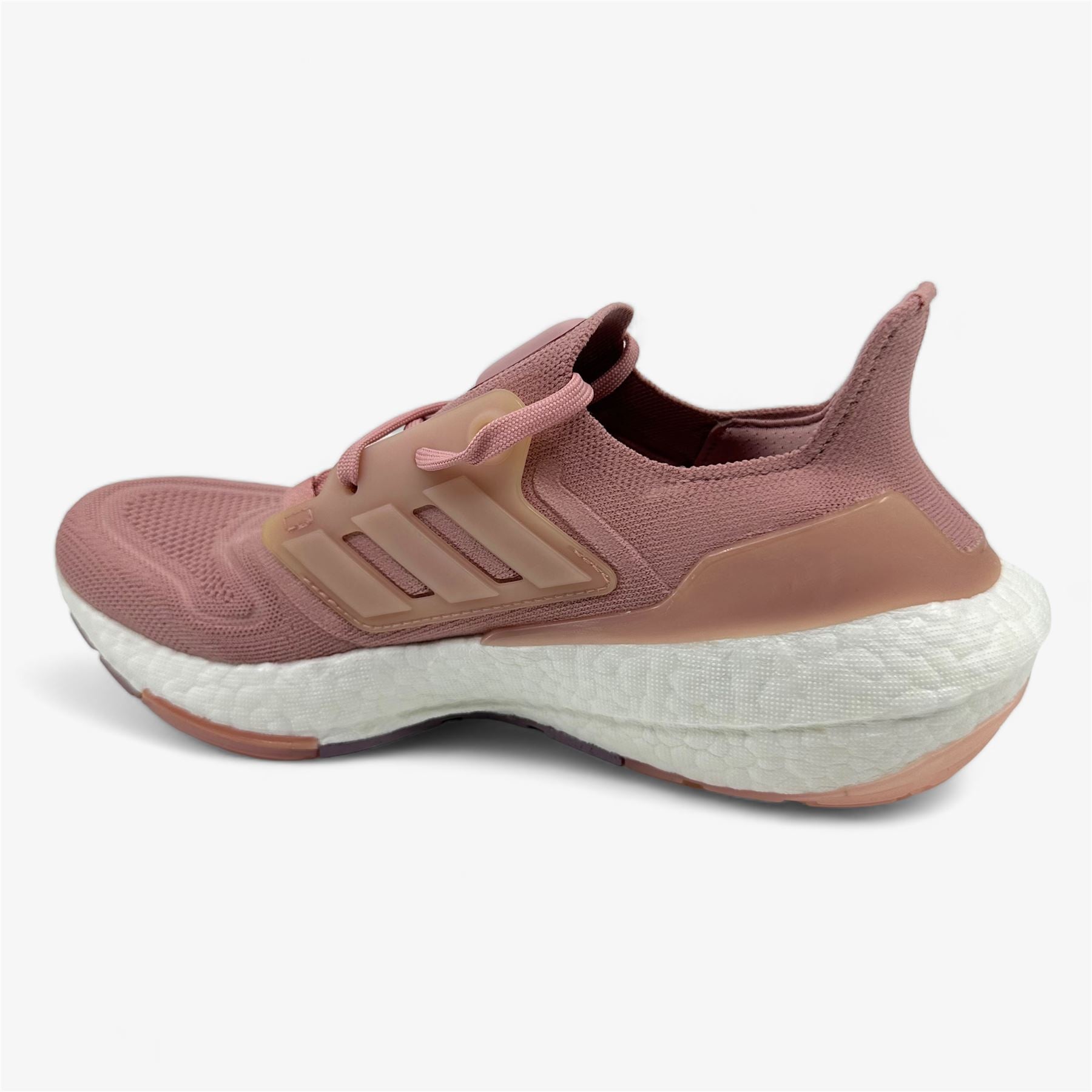 Adidas UltraBoost 22 Mauve Pink White Womens Size 8 Athletic Sneaker