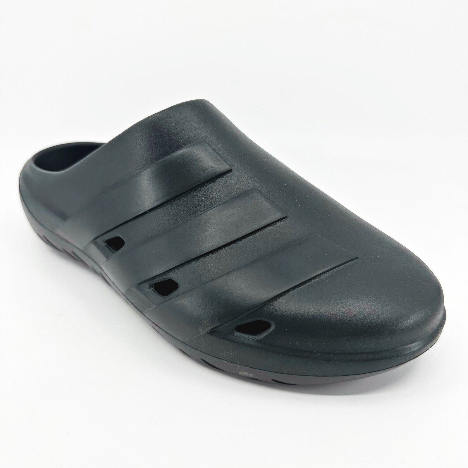 Adidas Adicane Clog Carbon Black Mens Slip On Slides Outdoor Sandals HQ9918