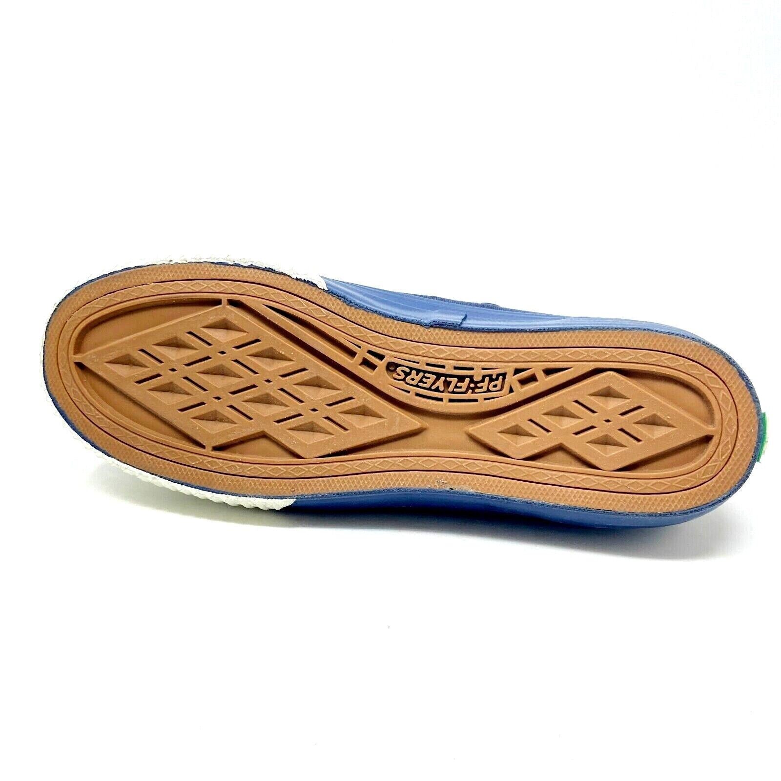 PF Flyer Center Lo Reiss Navy Blue White Womens Casual Sneakers PM11OL2I