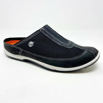 Timberland Premium Matsu Black Slip On Womens Mule Casual Sandals 67396