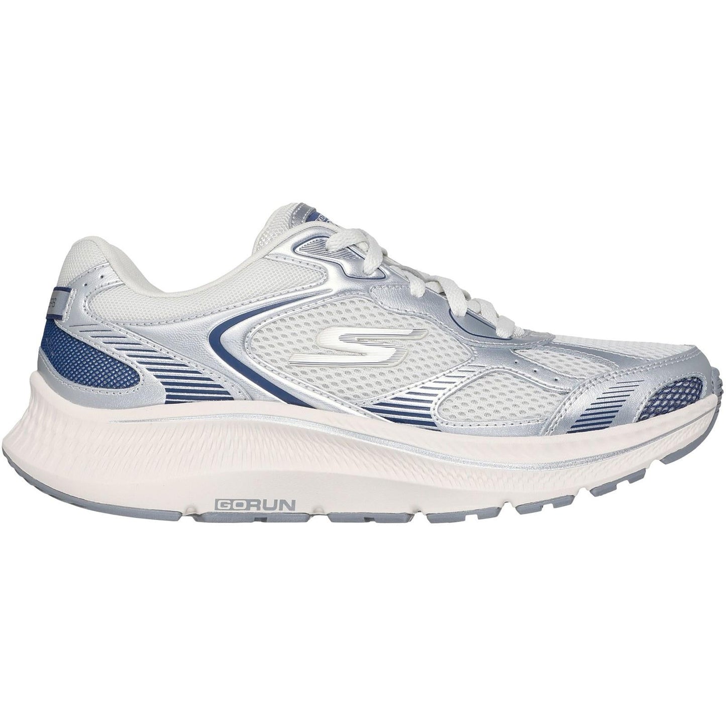 Women's Wide Fit Skechers 128633 Go Run Consistent 2.0 Volt Trainers