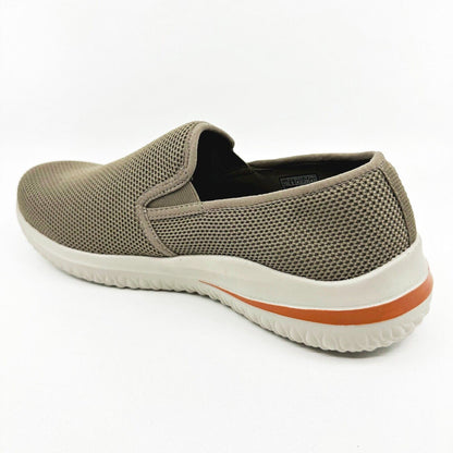 Skechers Streetwear Delson 3.0 Norvill Tan Mens Size 10 Slip On Shoes