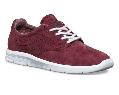VANS ISO 1.5 (Tweed Dots) Burgundy True White Ultracush Womens Trainers Sneakers