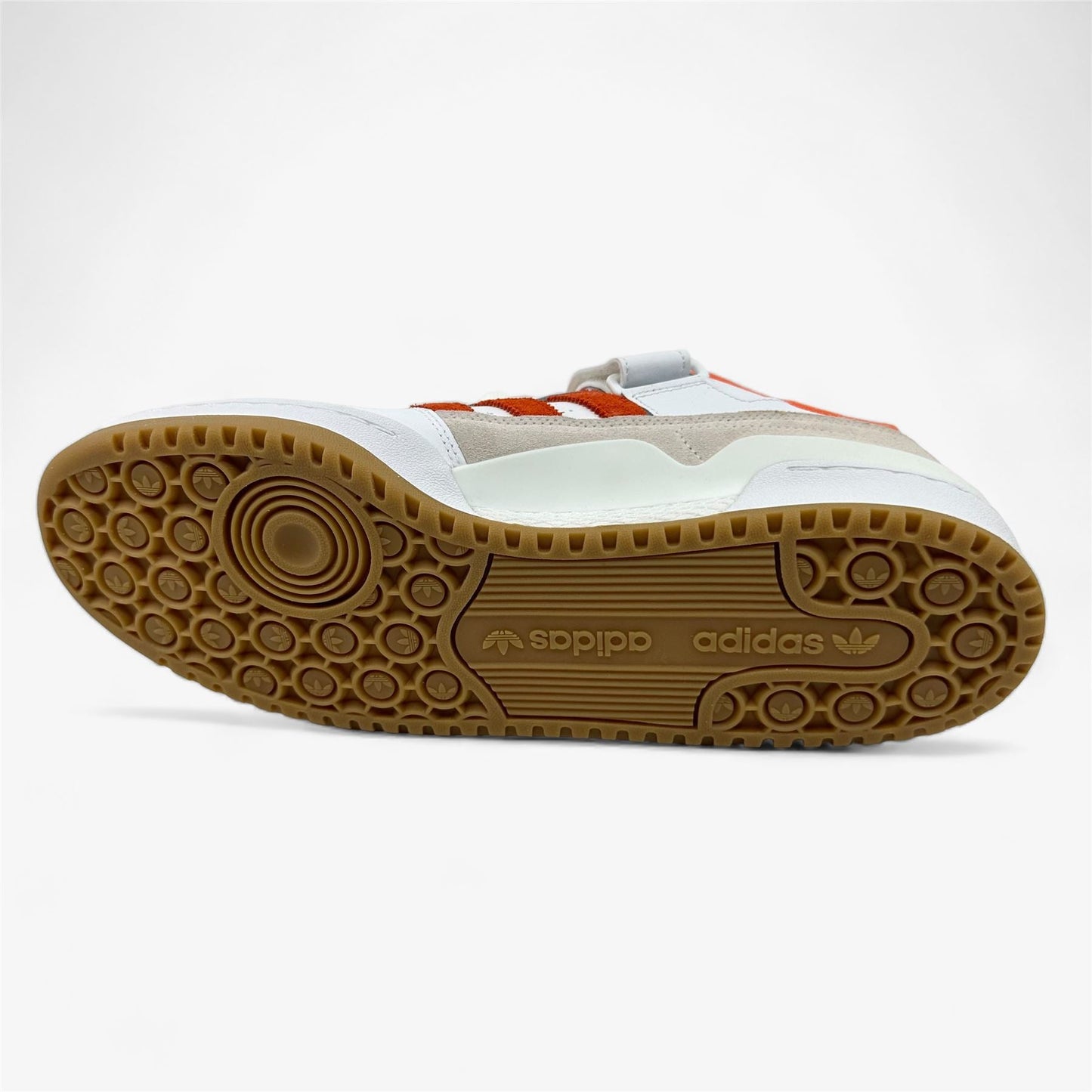 Adidas Forum Low White True Orange Mens Size 13 Athletic Sneaker