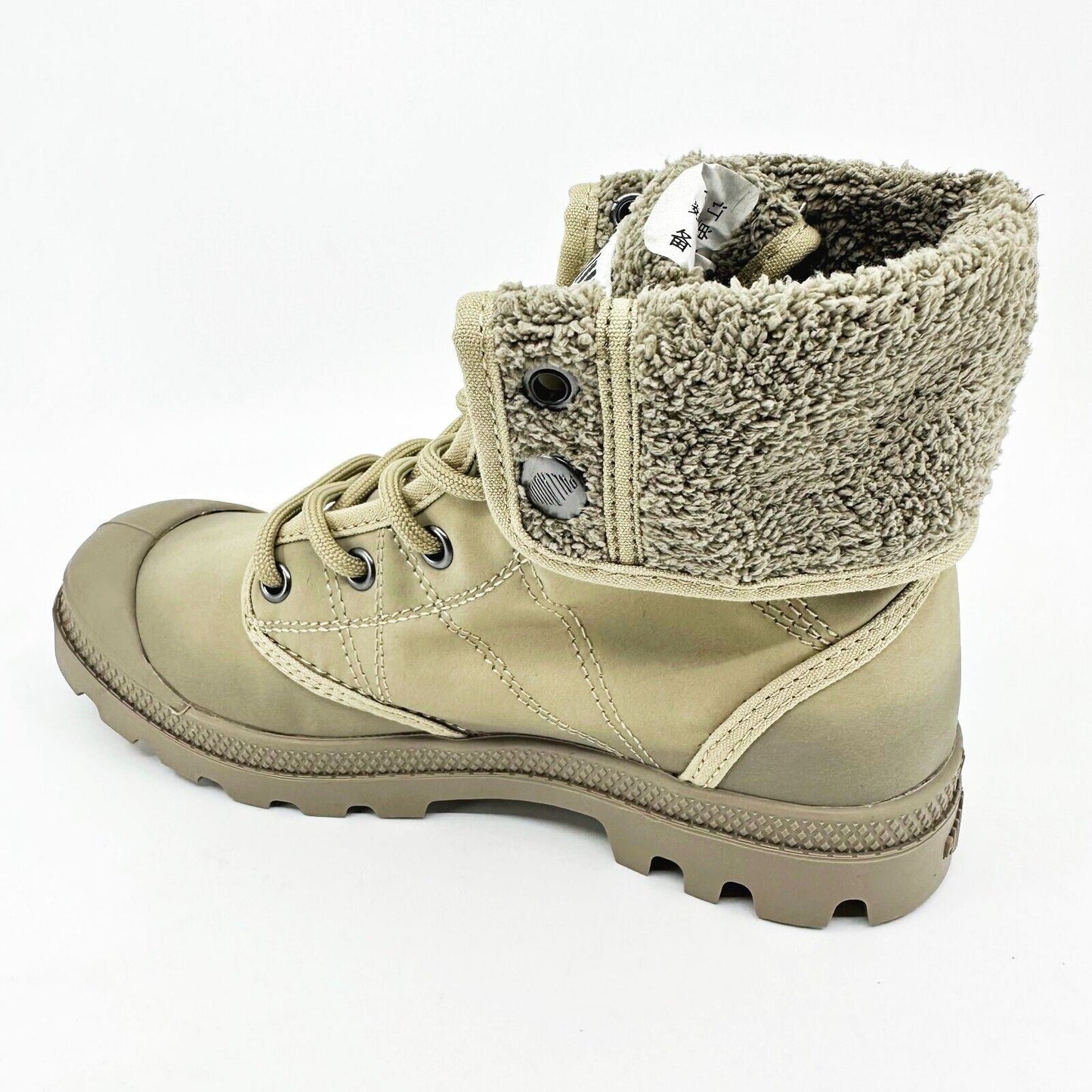 Palladium Pallabrousse Baggy Safari Dune Womens Size 5.5 Combat Boots 75978 248