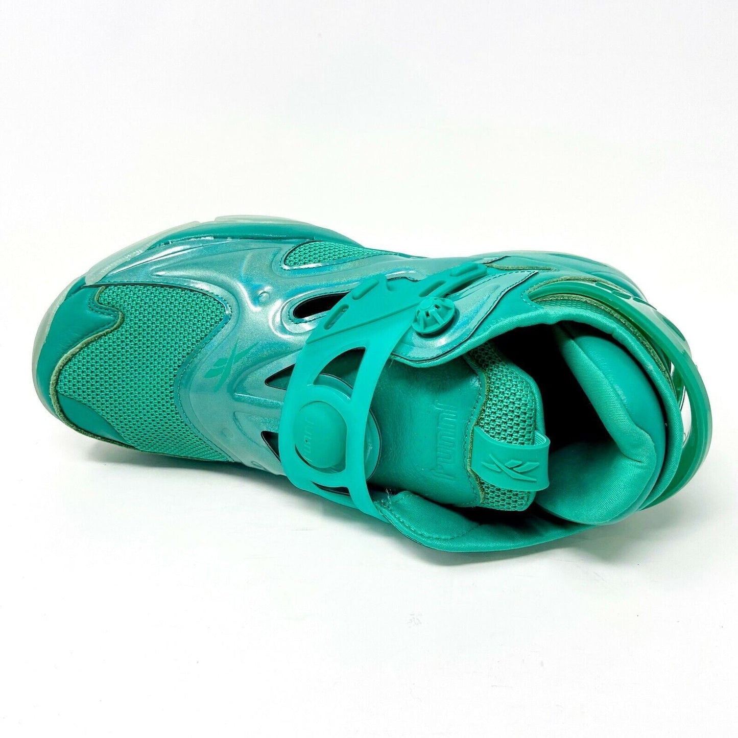 Reebok x JUUN J Pump Court Emerald Porcelain Mens Basketball Sneakers H69061