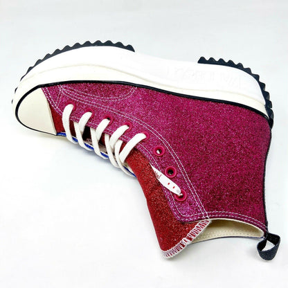Converse Run Star Hike Hi JW Anderson Glitter Multicolor Mens Sneakers 164842C