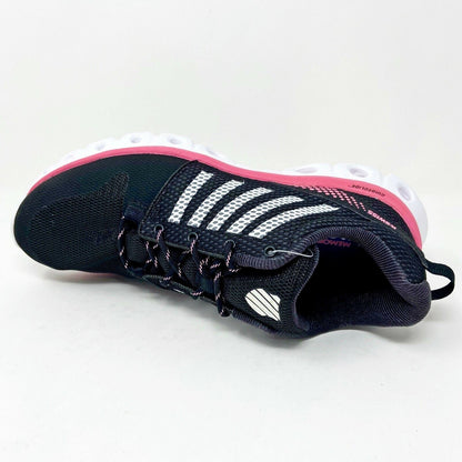 K-Swiss X Lite CMF Black Pink Leopard Womens Size 11 Running Shoes 93438 064