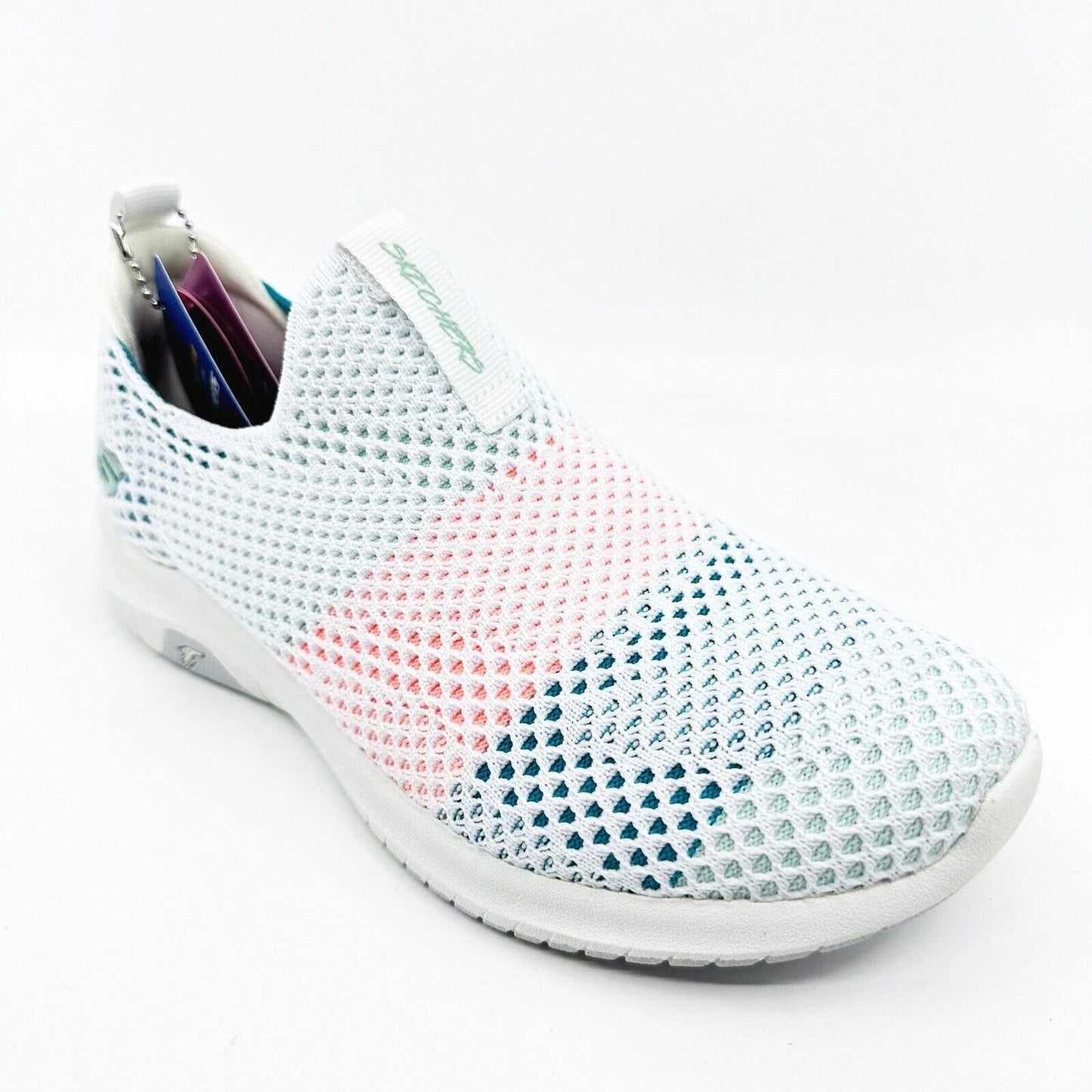 Skechers Ultra Flex Prime Wondrous Gain White Multi Womens Size 5.5