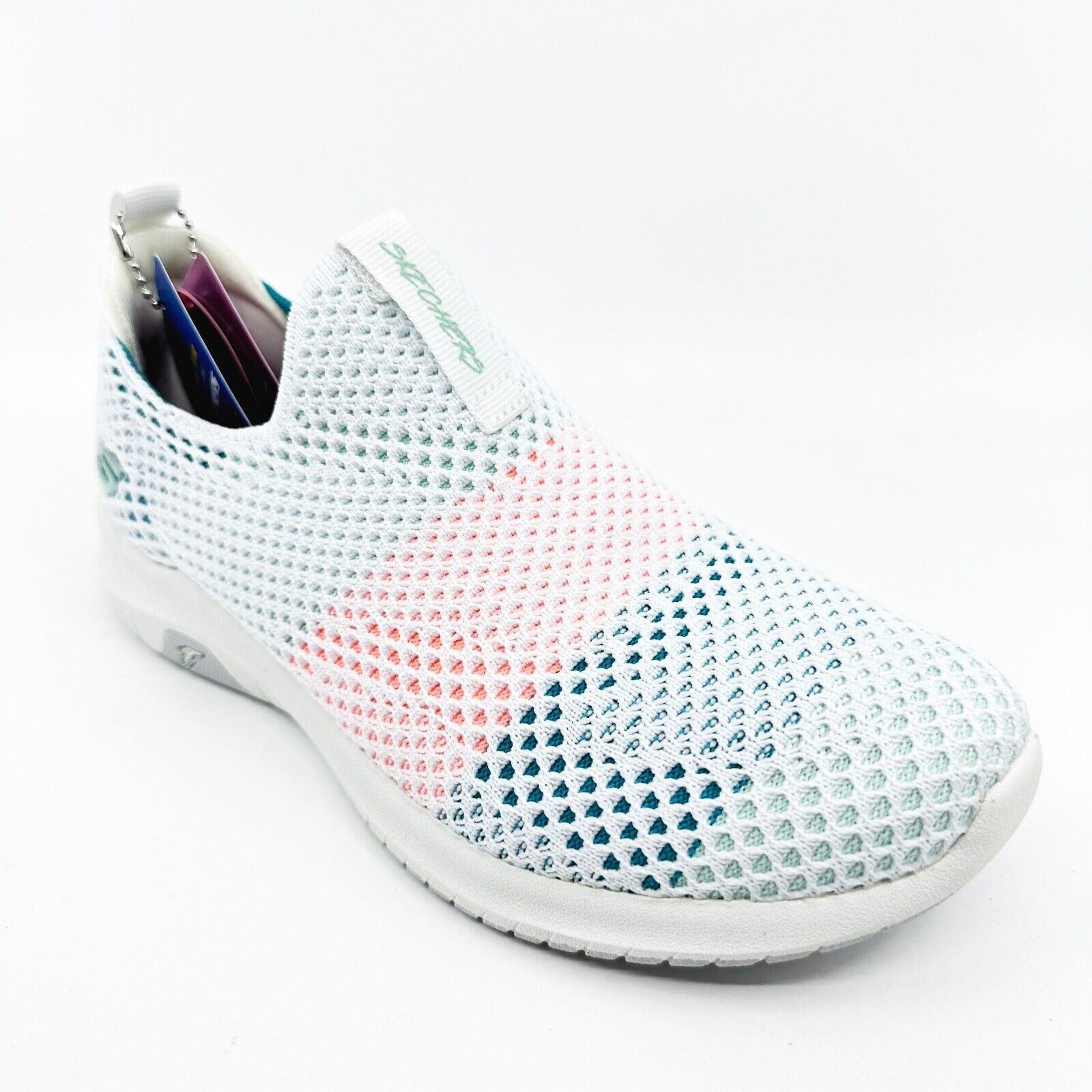 Skechers Ultra Flex Prime Wondrous Gain White Multi Womens Size 5.5