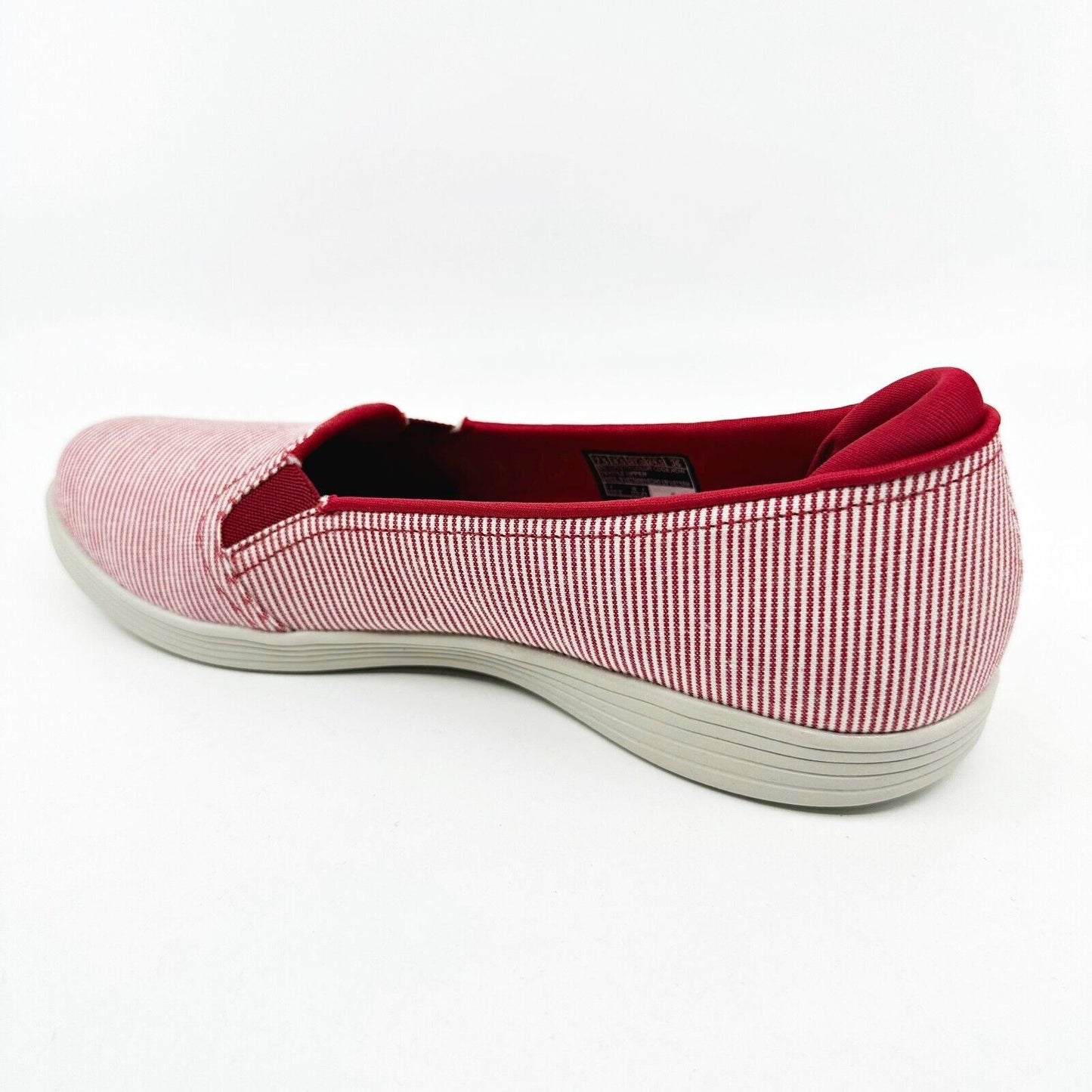 Skechers On The Go Dreamy Sea Breeze Red White Womens Casual Flat Shoes