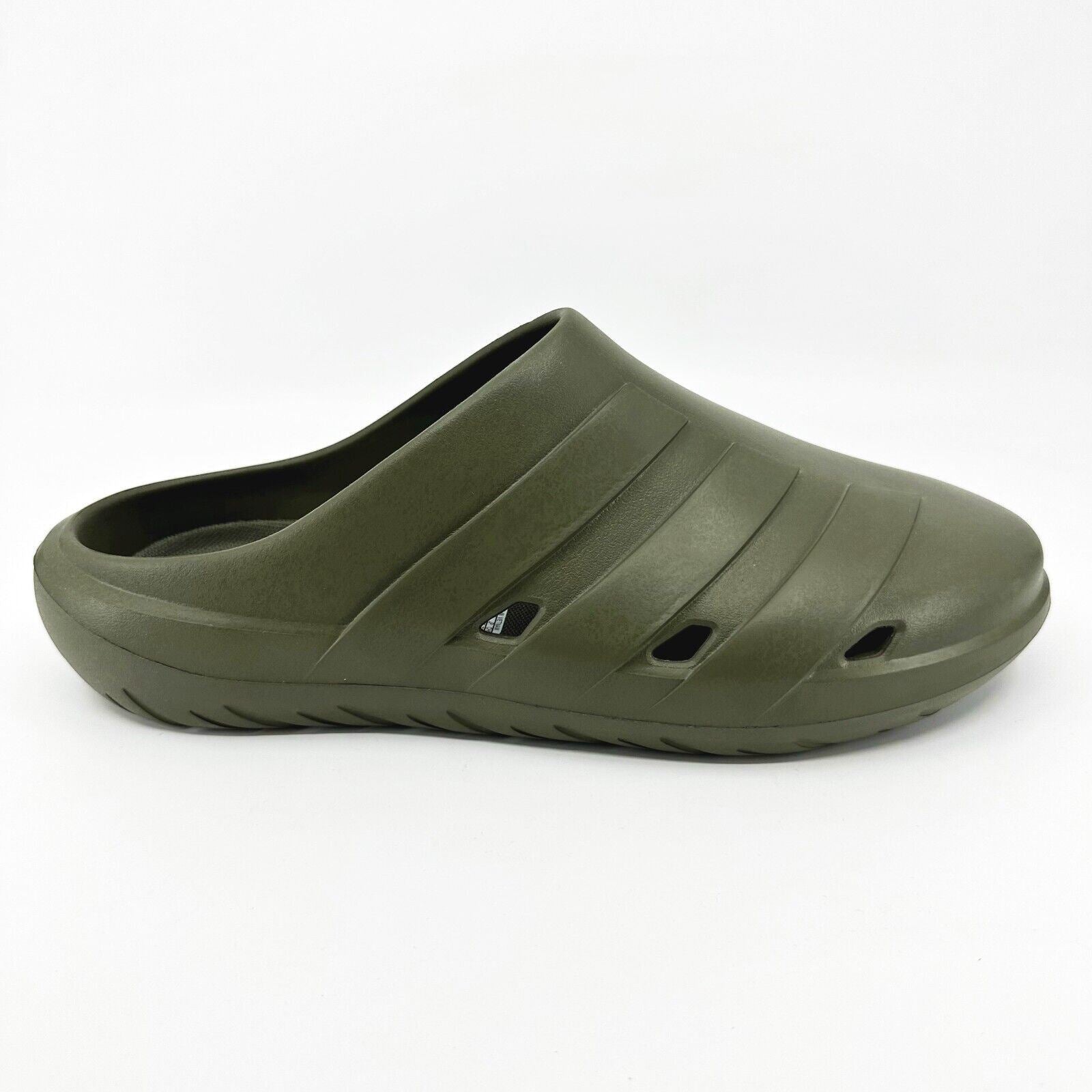 Adidas Adicane Clog Olive Green Mens Slip On Slides Outdoor Sandals HQ9917